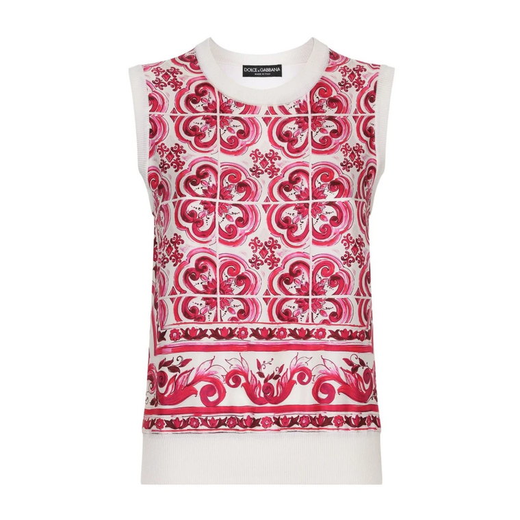 Sleeveless Tops Dolce & Gabbana