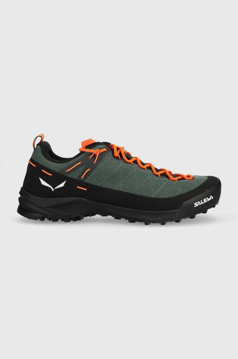 Salewa buty WILDFIRE CANVAS męskie kolor zielony 00-0000061406