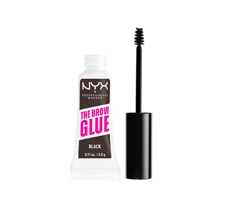 NYX PROFESSIONAL MAKEUP THE BROW GLUE INSTANT BROW STYLER ŻEL DO STYLIZACJI BRWI 05 BLACK 5G