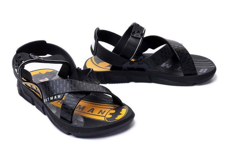 IPANEMA 22169 BATMAN BATMOVEL PROMO INF 20566 black/yellow, sandały dziecięce, rozmiary 27-37