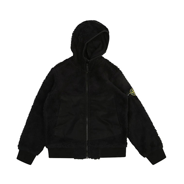 Dzieci Czarny Sweter Stone Island