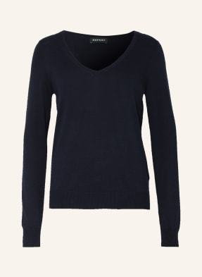 Repeat Sweter blau