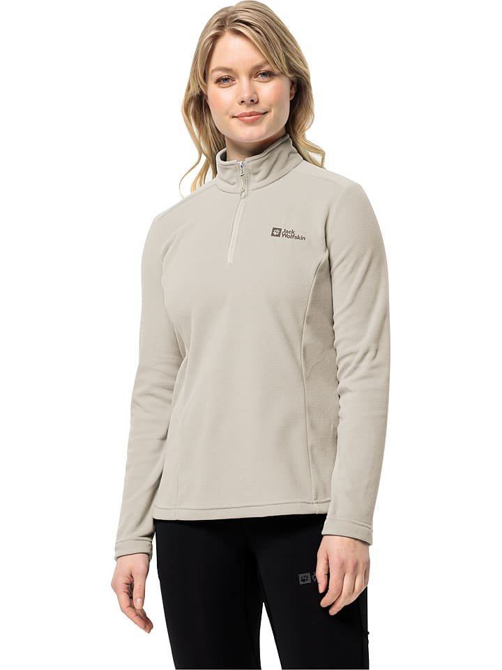 Jack Wolfskin Bluza polarowa w kolorze kremowym