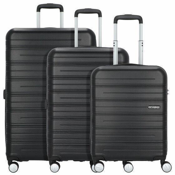 American Tourister High Turn 4 kółka Zestaw walizek 3-części universe black