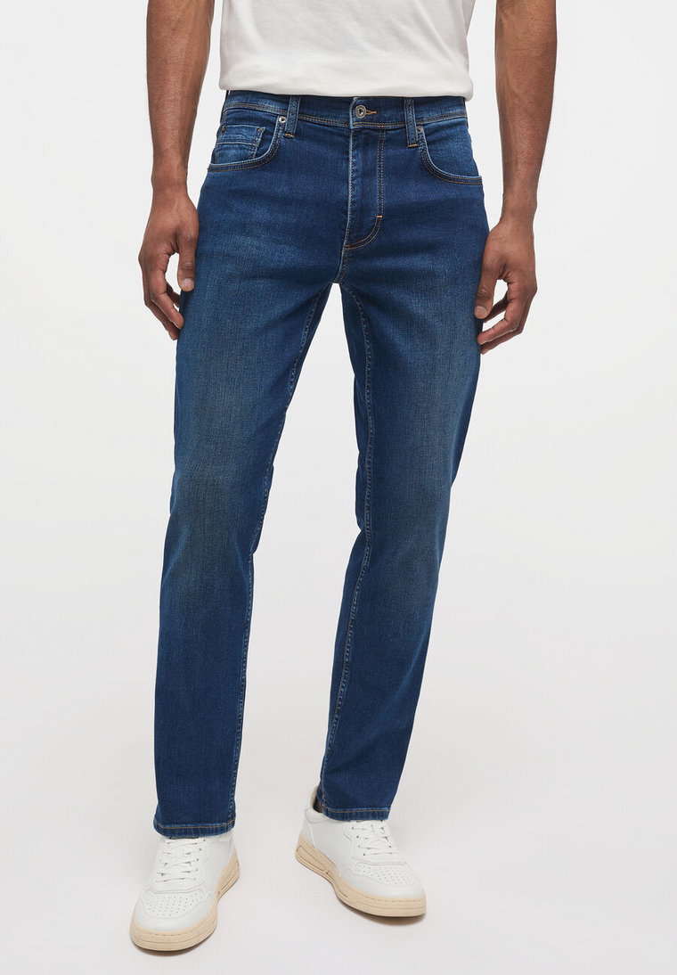 MUSTANG WASHINGTON STRAIGHT MĘSKIE SPODNIE JEANSOWE DENIM BLUE 1013976 5000 881