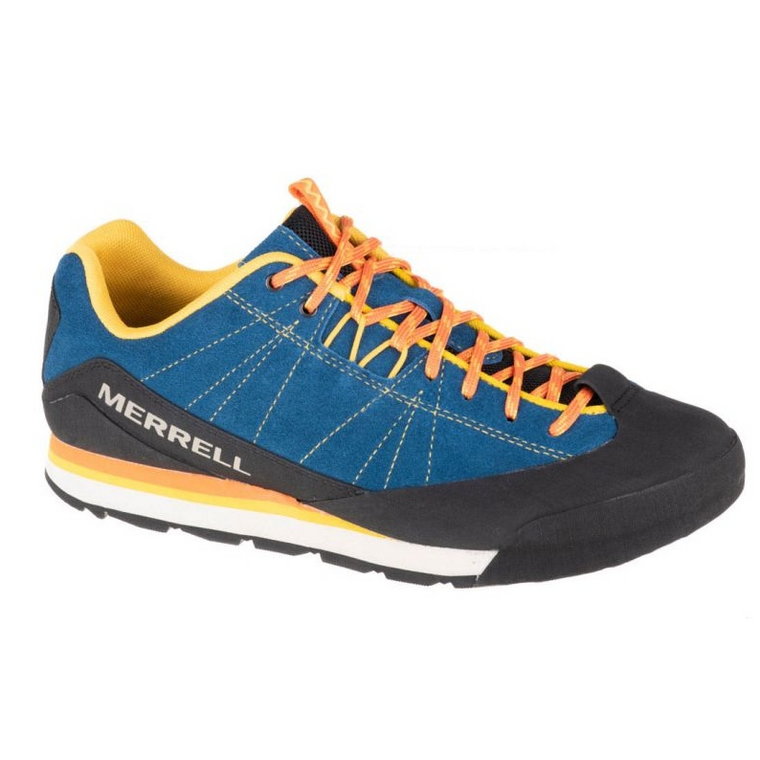 Buty Merrell Catalyst Suede M J000099 czarne niebieskie pomarańczowe