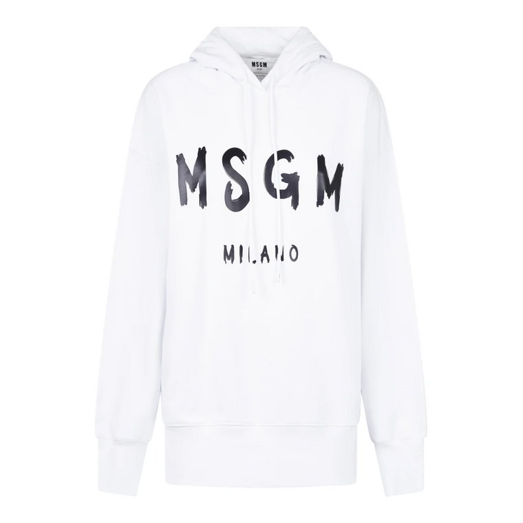Stylowy biały sweter dla kobiet Msgm