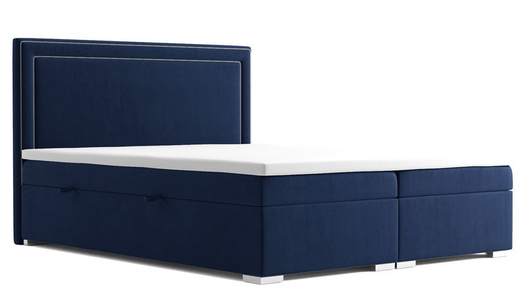 Podwójne łóżko boxspring Soho 160x200 - 32 kolory