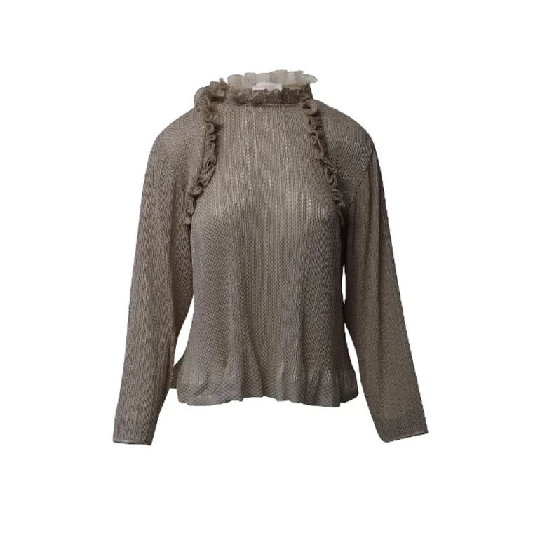 Pre-owned Polyester tops Chloé Pre-owned