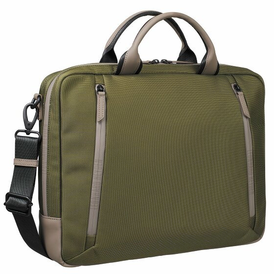 Leonhard Heyden Helsinki Briefcase 38 cm komora na laptopa oliv