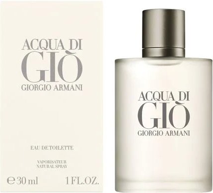 Woda toaletowa męska Giorgio Armani Acqua Di Gio 30 ml (3360372058939/3614273955560). Perfumy męskie