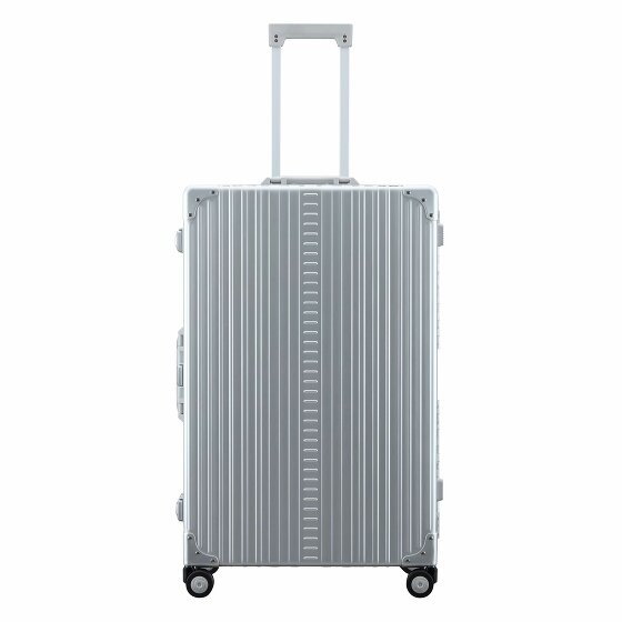 Aleon Traveler Macro wózek 4-kołowy 77 cm z torbą na ubrania platinum