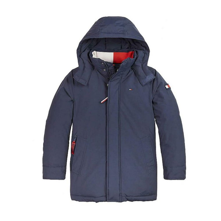 Niezbędny wyściełany parka Tommy Hilfiger