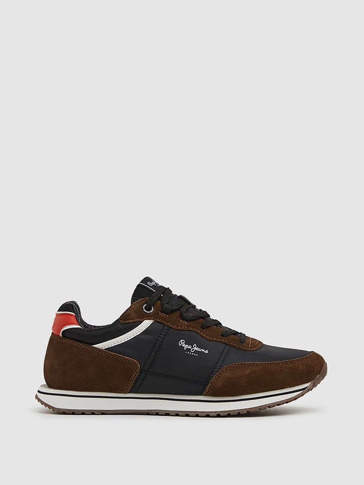 Pepe Jeans FOOTWEAR Sneakersy w kolorze brązowo-czarnym