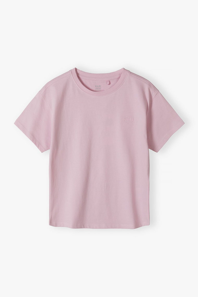 Różowy t-shirt  dla dziewczynki - Limited Edition