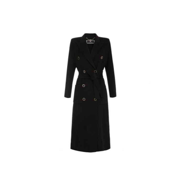 Belted Coats Elisabetta Franchi