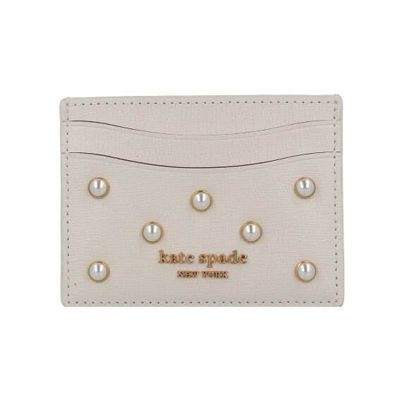 Kate Spade New York Morgan Credit Card Case Leather 10,5 cm halo white