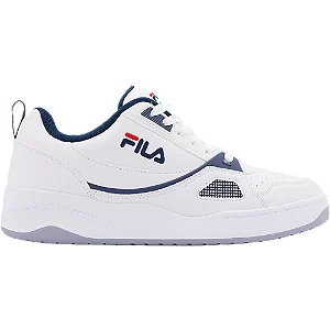 Biało-niebieskie sneakersy męskie fila - Męskie - Kolor: Niebieskie - Rozmiar: 43