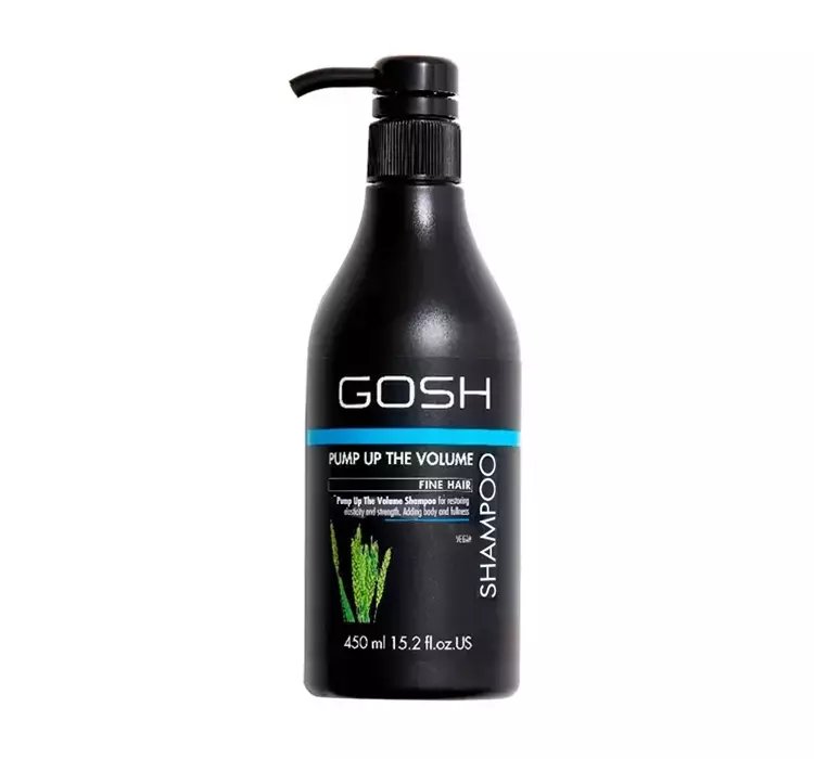 GOSH PUMP UP THE VOLUME WEGAŃSKI SZAMPON DO WŁOSÓW CIENKICH 450ML