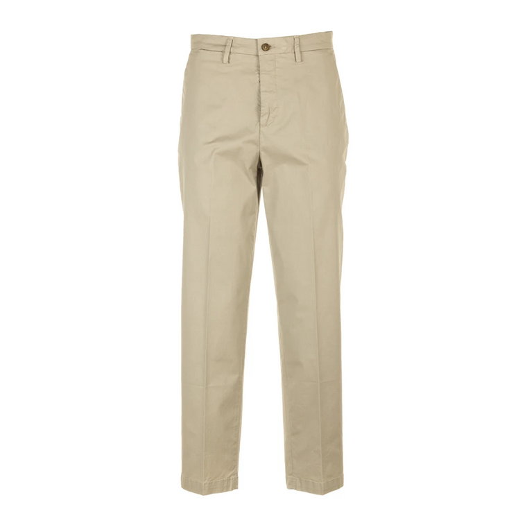 Beżowe Spodnie 1949 Pantalone Briglia