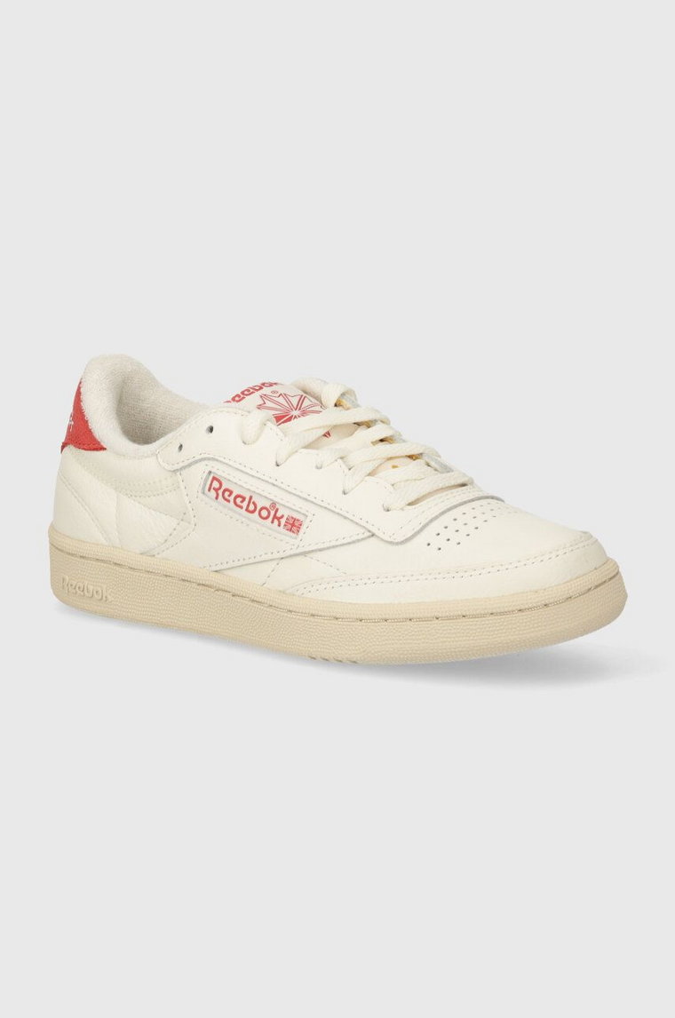 Reebok Classic sneakersy Club C 85 Vintage kolor beżowy 100074233