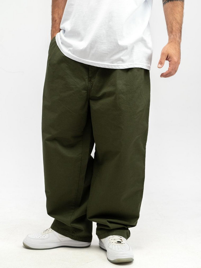 Merrick Pant Lenexa Cotton Office Green Stone Washed