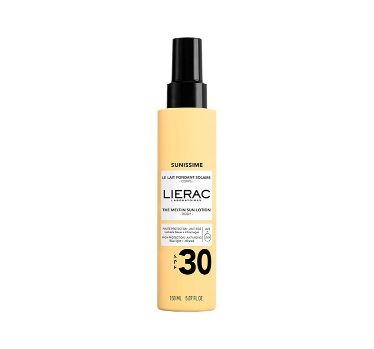 Lierac Sunissime balsam ochronny do ciała w sprayu SPF30 150ml