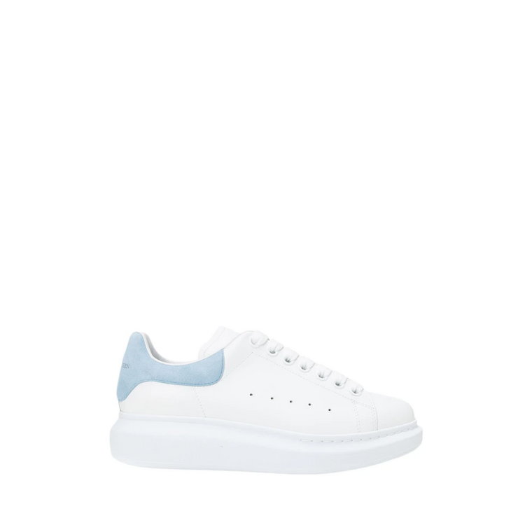 Oversize Białe Skórzane Sneakersy dla Kobiet Alexander McQueen
