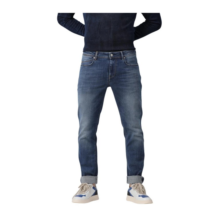 Slim-Fit Denim Jeans Re-Hash