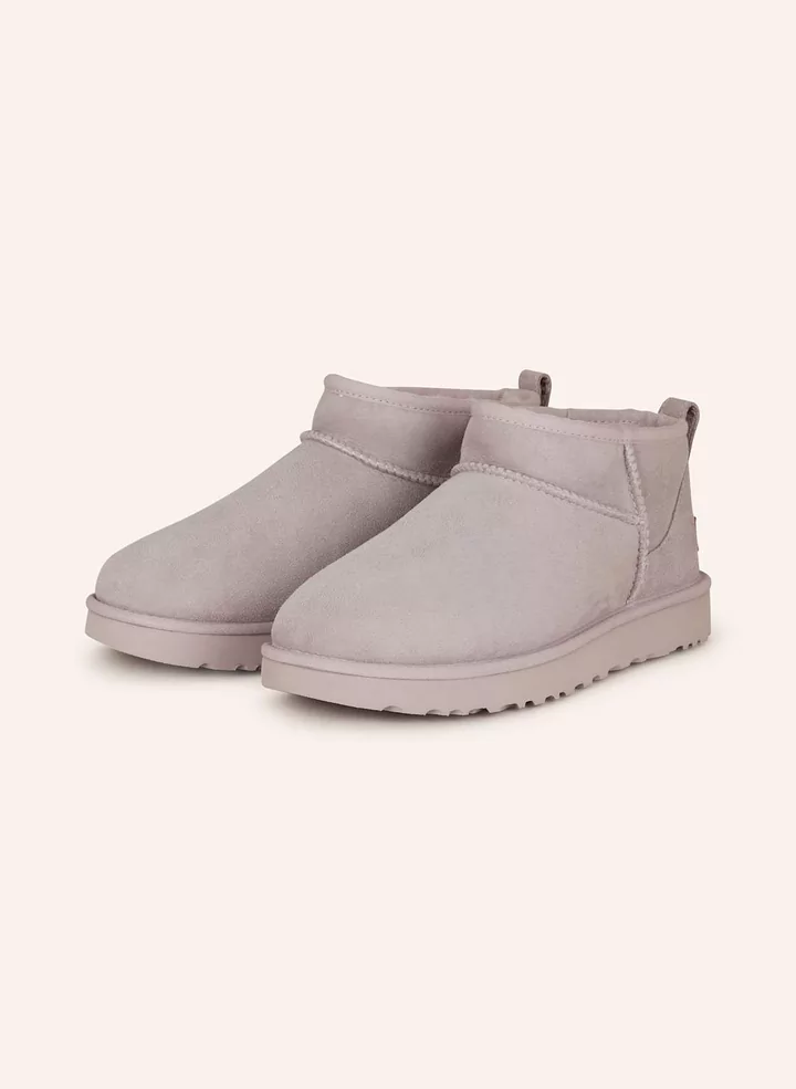Ugg Botki Grey Botki UGG Classic Mini Grey 5854 W/Grey W