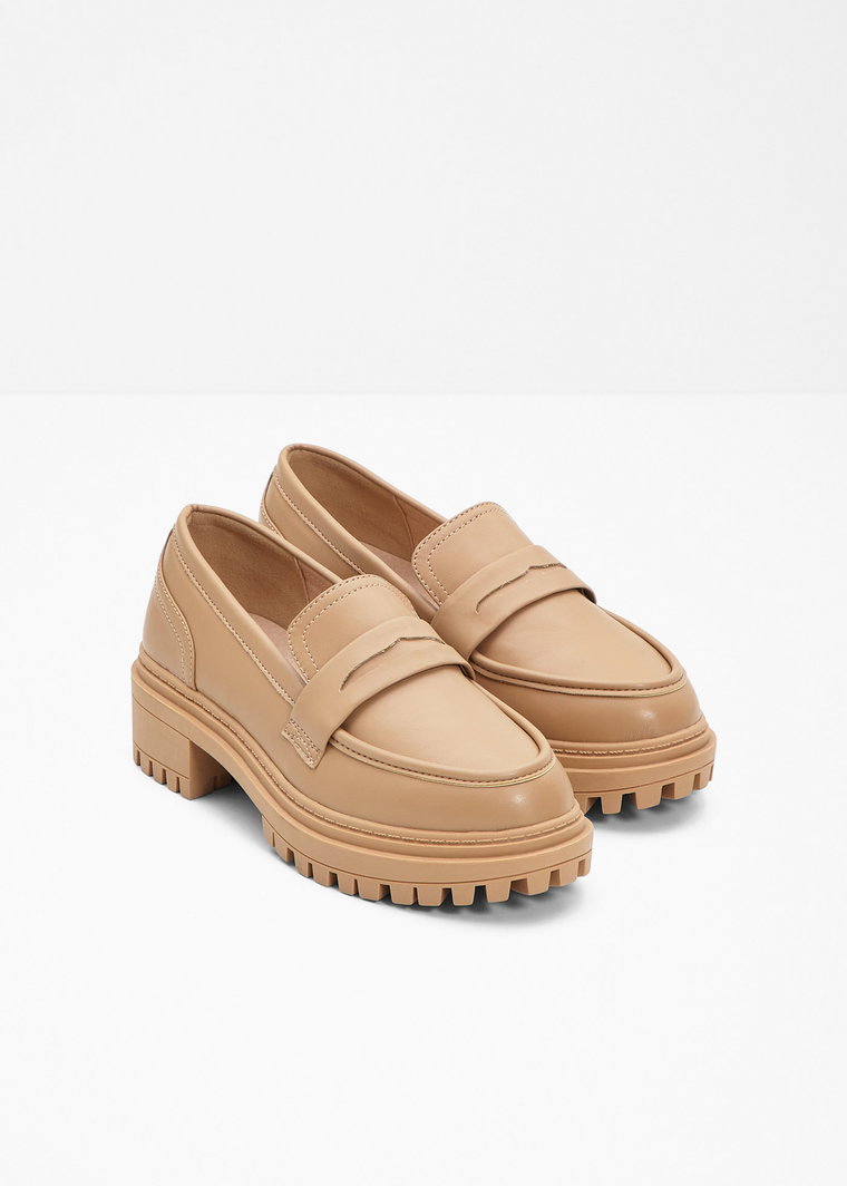 Półbuty loafersy chunky