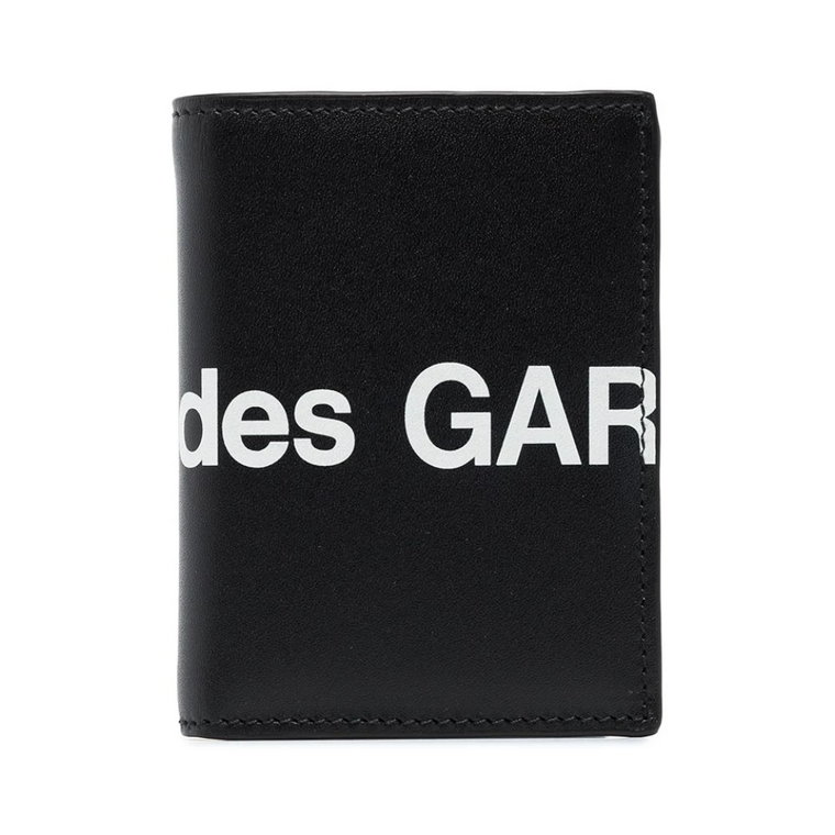Czarna portmonetka z wieloma przegródkami Comme des Garçons