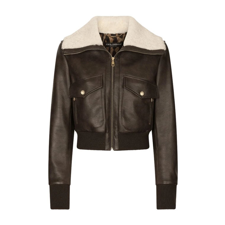 Leather Jackets Dolce & Gabbana