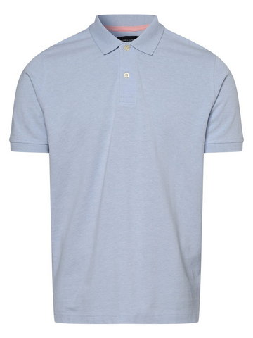 Andrew James - Męska koszulka polo, niebieski