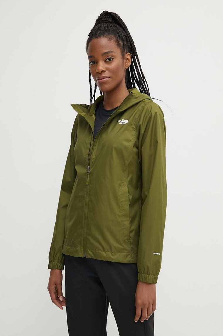 The North Face kurtka outdoorowa Quest kolor zielony NF00A8BAPIB1