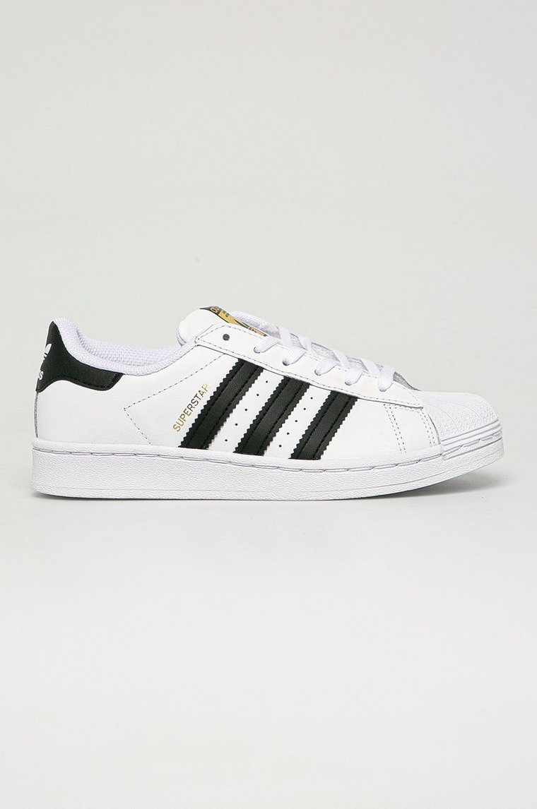 adidas Originals - Buty skórzane dziecięce Superstar FU7714