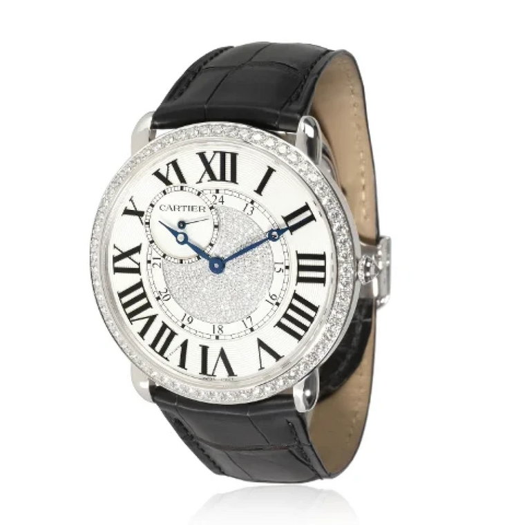 Pre-owned White Gold watches Cartier Vintage