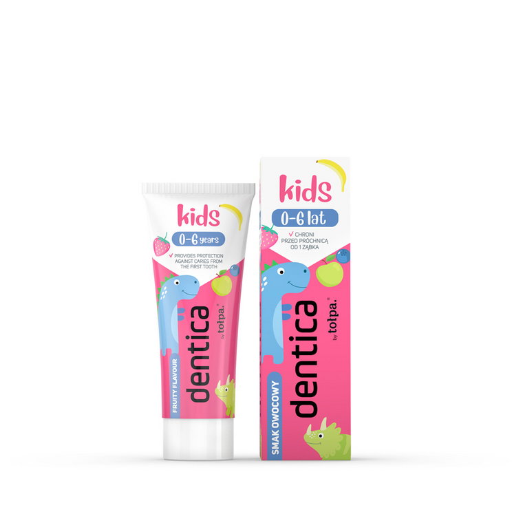 pasta do zębów KIDS 0-6 owocowa, 50 ml