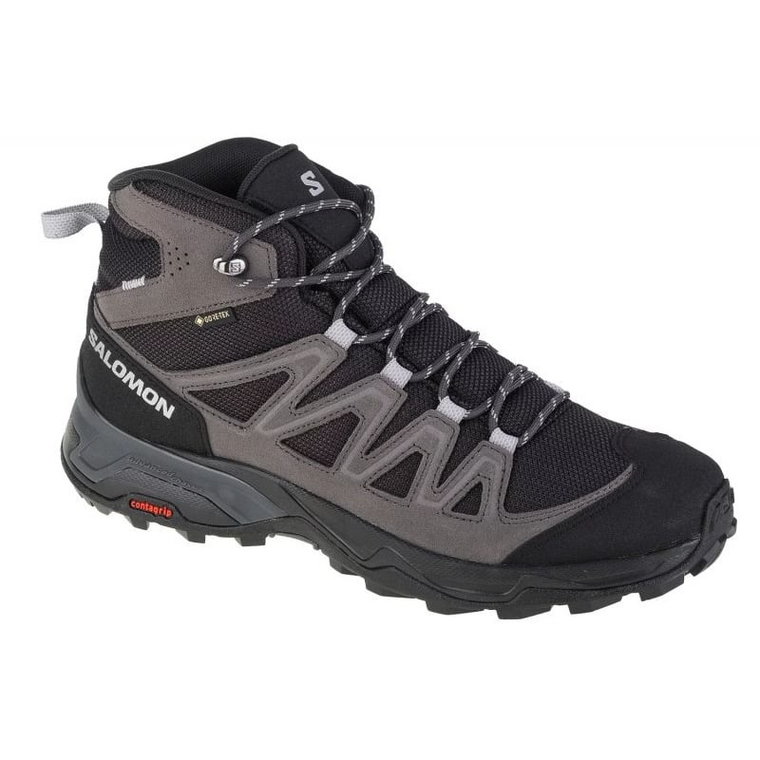 Buty Salomon X Ward Leather Mid Gtx M 471817 szare