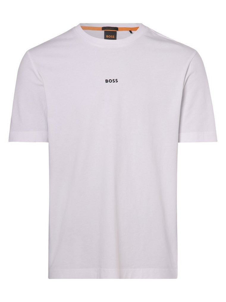 BOSS Orange - T-shirt męski  TChup, biały
