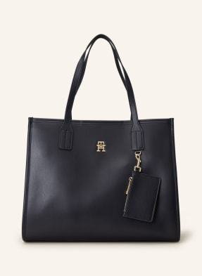 Tommy Hilfiger Torba Shopper Z Saszetką blau