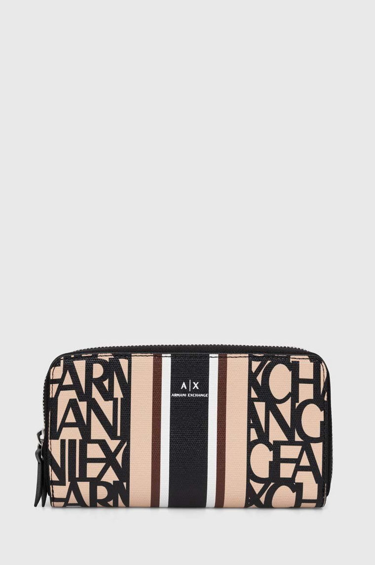 Armani Exchange portfel damski kolor różowy 948068 4R733