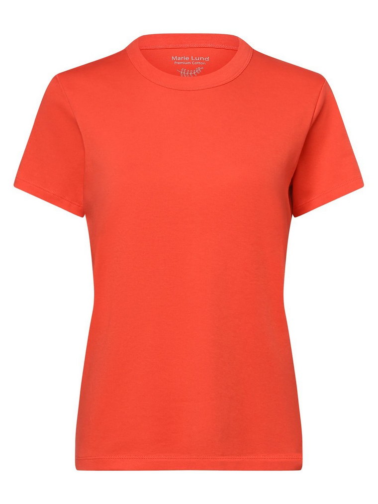 Marie Lund - T-shirt damski, czerwony