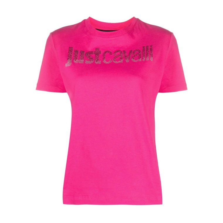 Fuchsia T-shirty i pola dla kobiet Just Cavalli