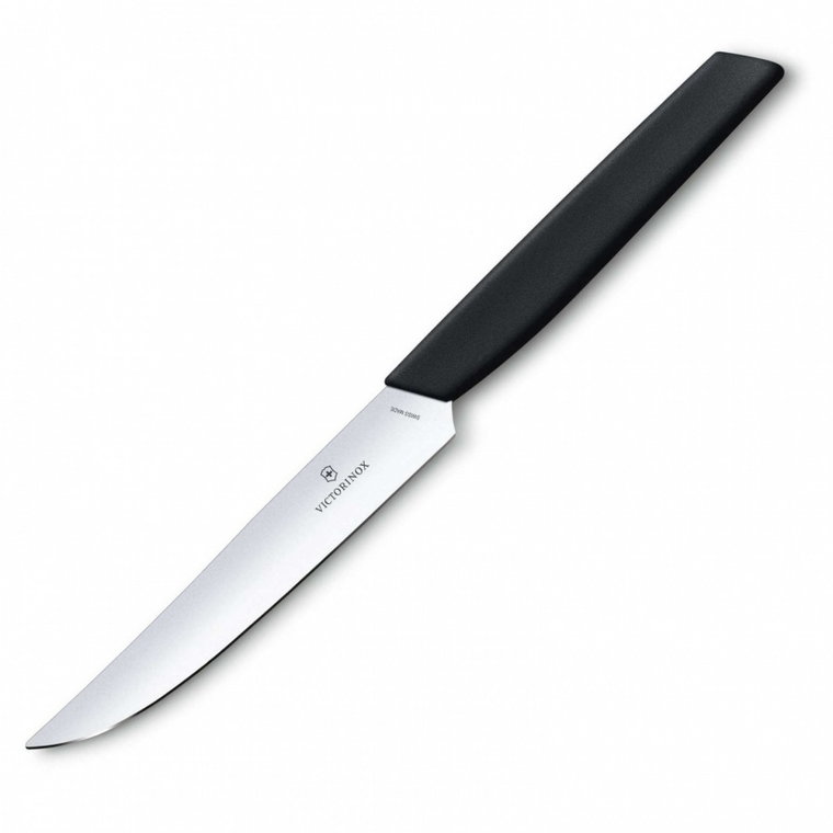 Victorinox - swiss modern - nóż stołowy - gładkie ostrze - 12 cm - czarny kod: 6.9003.12