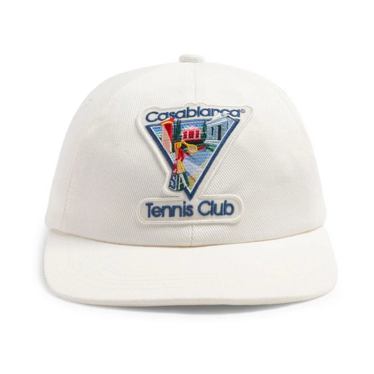 Biała czapka baseballowa Tennis Club Icon Casablanca