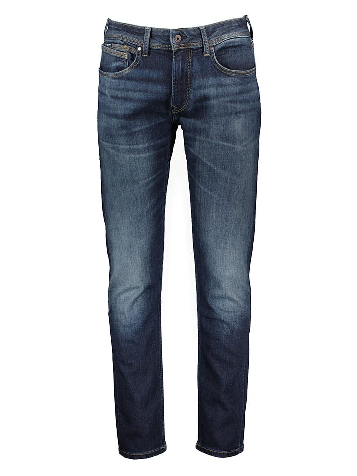 Pepe Jeans Dżinsy - Regular fit - w kolorze granatowym