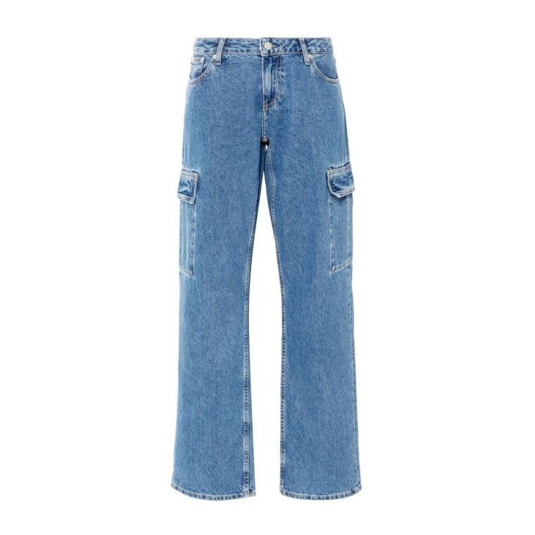 Niebieskie Jeansy Calvin Klein Jeans