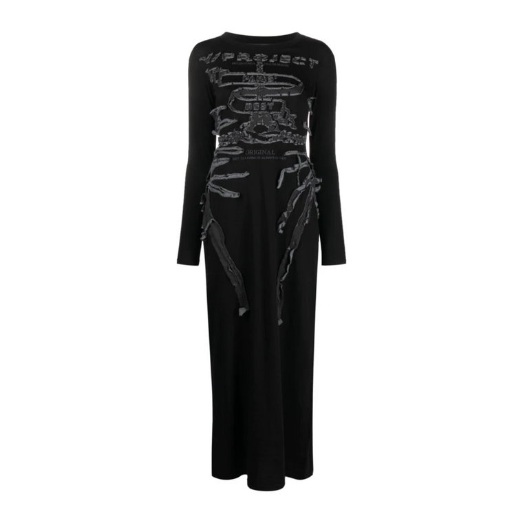 Czarne Sukienki - Odpowiedni rozmiar Y/Project