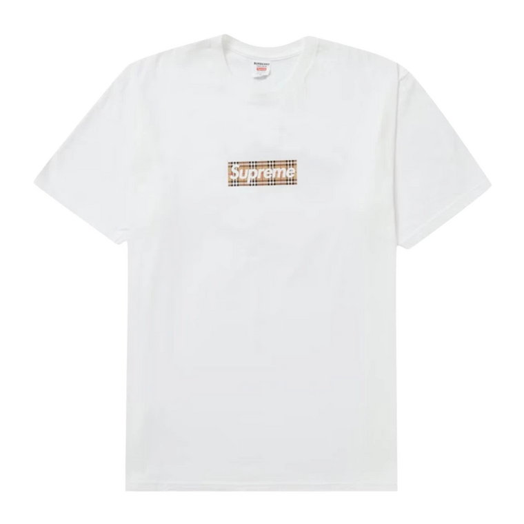 Limitowana edycja Box Logo Tee Biały Supreme